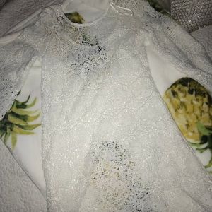 White dress